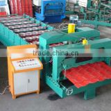 glazed steel roof monterrey panel cold roll forming machine