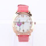 China Wholesale Market Leather Straps Miyota Quartz Movement Wrist Watch thumbnail-6