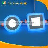 Factory Price!! 2016 New Product Double Color Changing Round Square Ceiling Led Light,led Panel Light Square,led Panel thumbnail-3