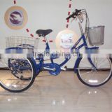 BICYCLE blue 6s shopping tricycle/cycle/trike