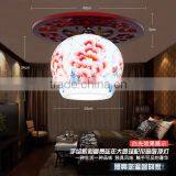 Modern Ceiling Lighting Antique Ceiling Down Light Fixture Design Porcelain Wooden Jingdezhen Dining Room Hotel Ceiling Lights thumbnail-5