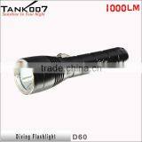 Diving Light 200m Diving Depth 500m Range Manufacturer Diving Light