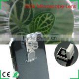 Portable Stick-on 200x Zoom Microscope for Iphone 6 Plus 5c 5s 4s Samsung Galaxy s6 s4 s5 Note4 Htc One m8 m9 thumbnail-3