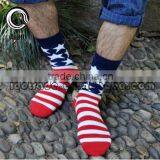 Striped Men Dress Thin Socks