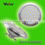 AR111 Ceiling Light 5W 30 SMD 10-30V 450LM RA 80