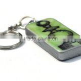 Metal Chess Keychain With Color Logo On