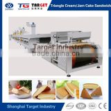 SH-Y300 Multi function Automatic Sandwich Cake / Cream Cake / Swiss Roll Cake making Production Line