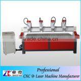 CNC Multi-Head Engraving Machine With 4 Spindles ZK-2514-4 thumbnail-1