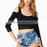Hot Sale Body Blouses & Women Plus Size European Style Tops Black Female Tops 2014 Roupas Femininas Quality Choice thumbnail-6