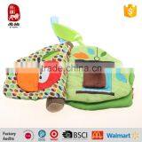 2016 Educational OEM Baby Kid Infant Play Cloth Book With Animals thumbnail-1
