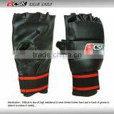 Synthetic Leather MMA Gloves