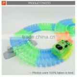 Kids Battery Operated Slot Train Track Glow in Dark thumbnail-2