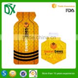Hot sell shaped plastic bags / special shape bag for liquid food packaging with printeing