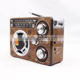 Multi-Function Hand Crank am fm Portable Radio With Solar Powered Dynamo Rechargeable Radio With Flashlight thumbnail-3