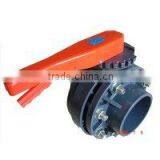 PVC Flange Butterfly Valve thumbnail-1