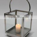 Steel Pillar candle lantern