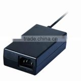 High efficiency 72W power adapter , 12V 6A power adapter for LCD monitor