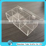High quality clear acrylic box plastic box with cover,plexiglass candy box manufacturer price