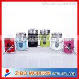 6pcs Salt Pepper Condiment Bottles/glass Jar thumbnail-1