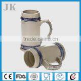 Wholesale Ceramic Large 1 Litre Beer Mug for Promotion thumbnail-1