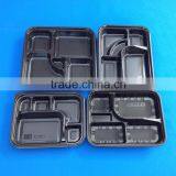 Plastic Disposable Lunch Box With Compartments thumbnail-1
