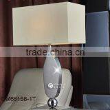 Table Lamp & Floor Lamp White Lampshade Silk Lampshade Stand Light OM66151-1TW thumbnail-2