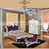 High Quality Solid Wood White Nightstand thumbnail-1