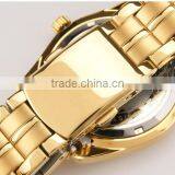 All Gold Case and Band Couple Watches for Rich His and Hers Quartz Watches thumbnail-5