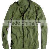 Latest Design Cheap Wholesale Custom Men Long Sleeve Shirt Manufacturer thumbnail-1