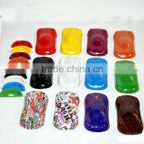 20*10*4cm Yellow/white/blue/red/green Plastic Speed Shapes for Hydrographics Printing NO.LT-S07