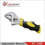 RIGHTTOOLS RT-J350 Professional Quality CR-V Adjustable SPANNER Wrench