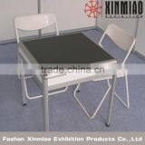 Aluminium Negotiation Desk Square Desk for Exhibition and Display thumbnail-2
