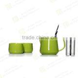 2015 Original Design ZAKKA Colorful Combo Ceramic Teapot With Infuser thumbnail-2