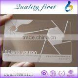 Low MOQs EM4305 NFC Transparent Business Cards Printing