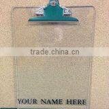 Acrylic Clipboard , Clipboard , Stationery thumbnail-1