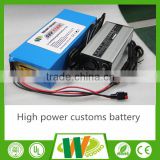 Customzied high rate 52V 13.2Ah batteries for electric bikes