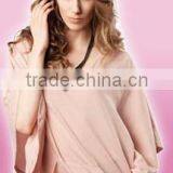 Custom Heavy Cotton Brushed Plain Easy Wear Fashion Nursing Cover Top thumbnail-1