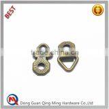 Metal Shoe Lace Hook With D-Ring For Boot Shoes