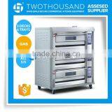 Baking Bread Oven - 3 Decks 6 Trays, All S/S, Pan 40*60 Cm, TT-O38F thumbnail-1