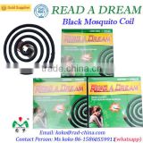 No smoke black mosquito coil/smokeless effective whole sale mosquito coil