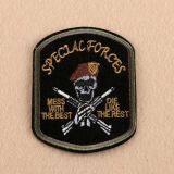 Горячая продажа индивидуально изготовленных эмблем на одежде в виде вышивки/вышивных значков на одежде thumbnail-2