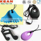 2016 Shenzhen Supplier Soft on Babies Gums 15 Colors for Option Silicone Pendant Teether thumbnail-4