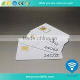 Blank PVC Contact FM4442/ SLE 4442 Smart IC Cards thumbnail-1