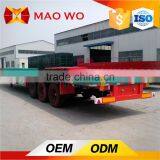 Low Price New Design 3 Axle Flat Bed Trailer thumbnail-4