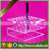 24 Bins Acrylic Eyebrow Pencil Display Pen Holder Rack,Clear Colur thumbnail-3