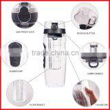 1000ml Fruit Infusing Infuser Water Bottle BPA Free Plastic Sports Detox Health thumbnail-4