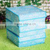N491 High Quality Underwear Travel Non Woven Box Foldable Storage Box thumbnail-5