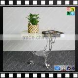 Small Round Three Legs Acrylic Coffee Table From Shenzhen Yidong thumbnail-2