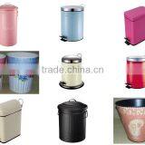 3 Litre Pedal Trash Bin White Foot Pedal Bin With Lid For Easy Opening Closing Dustbin thumbnail-6