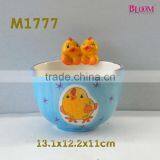 Low Cost Ceramic Animal Head Ceramic Bowl thumbnail-1